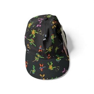 Men’s Or Kid’s Black Ninja Turtles Cap BNWT